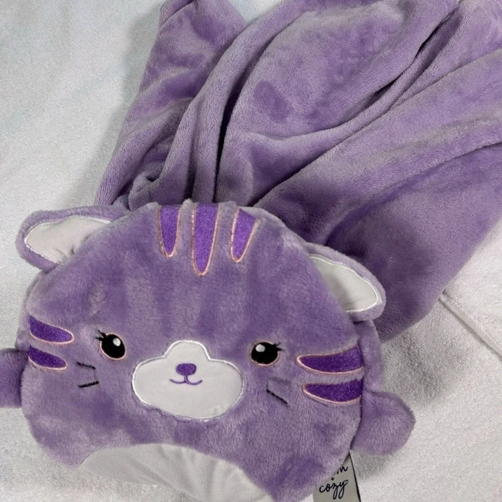 Warm + Cozy plush purple
